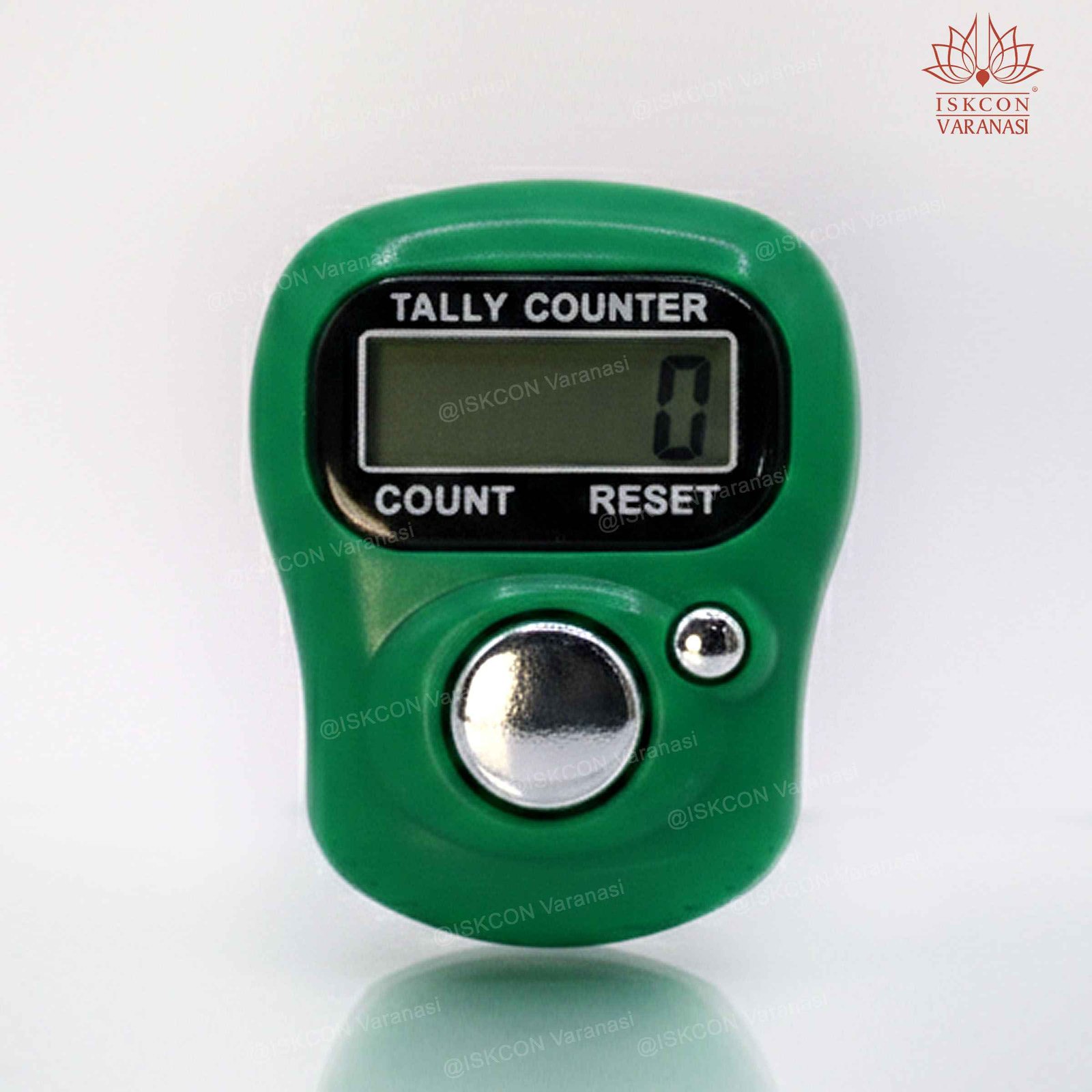 Digital Finger Tally Counter (Japa Counter) - Green