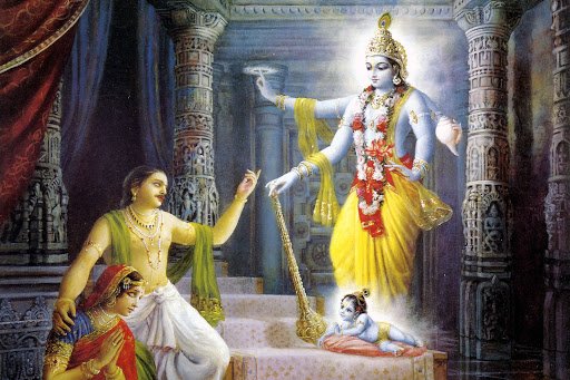 krishna's Transcendental Appearance