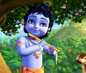 krsna playing flute